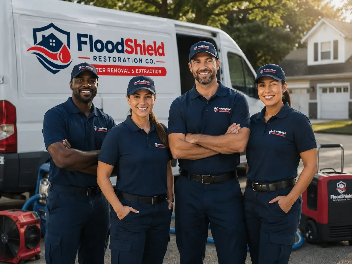 Flood Damage Restoration company in Vickery, OH