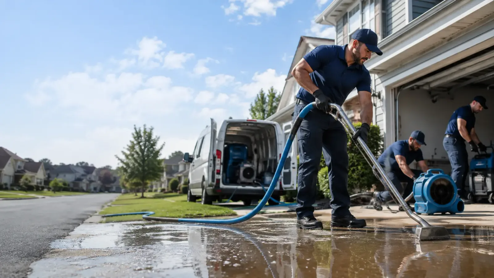 Flood Damage Restoration in Vickery, OH